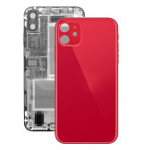 Rückglas für iPhone 11 (Rot)(Mit Logo)