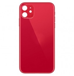 Achterkant glas voor iPhone 11 (Rood)(Met Logo) voor 12,90 €