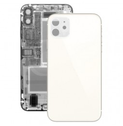 Cache vitre arrière pour iPhone 11 (Blanc)(Avec Logo) à 12,90 €