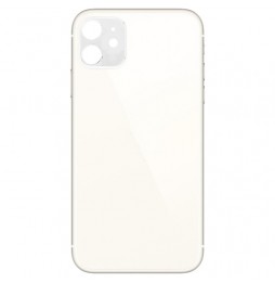 Achterkant glas voor iPhone 11 (Wit)(Met Logo) voor 12,90 €