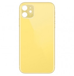 Achterkant glas voor iPhone 11 (Geel)(Met Logo) voor 12,90 €