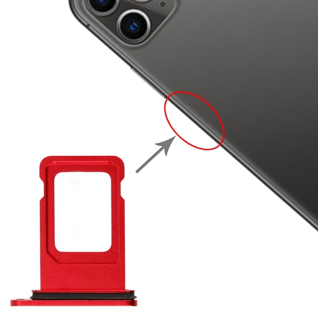 Tiroir carte SIM pour iPhone 11 (Rouge) à 6,90 €