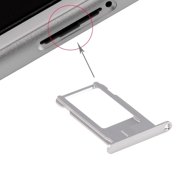 SIM Kartenhalter für iPhone 6 Plus (Grau) für 6,90 €