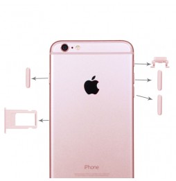 SIM kartenhalter + Knöpfe für iPhone 6 Plus (Rosa gold) für 7,90 €