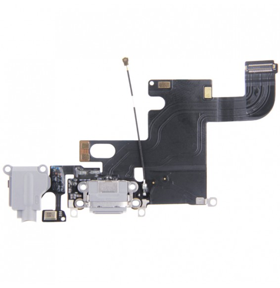 Charging Port Flex Cable for iPhone 6 (Grey)