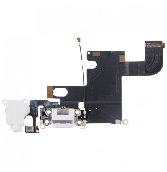 Charging Port Flex Cable for iPhone 6 (White)
