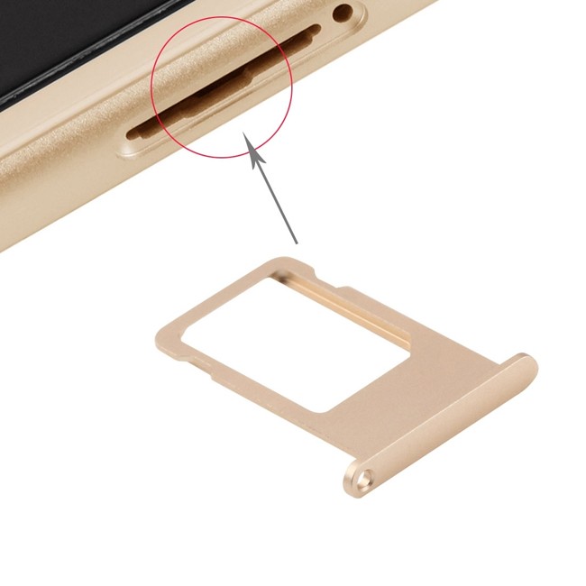 Card Tray for iPhone 6s Plus (Gold) at 6,90 €