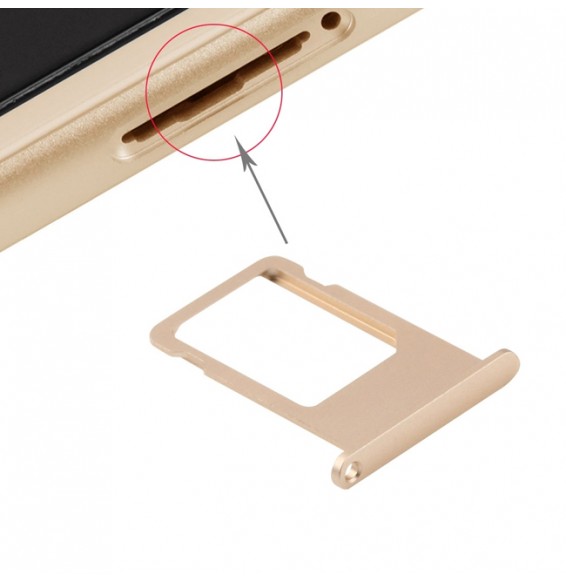Card Tray for iPhone 6s Plus (Gold) at 6,90 €