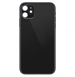 Achterkant glas voor iPhone 11 (Zwart)(Met Logo) voor 12,90 €