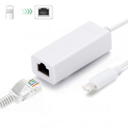 RJ45 Ethernet LAN Network to Lightning Adapter for iPhone, iPad (1m) at 31,95 €