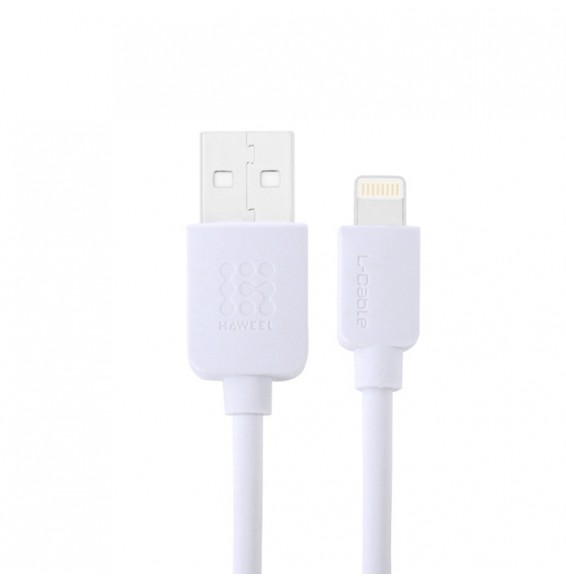 Fast Lightning USB Cable for iPhone, iPad, AirPods 2m (White)