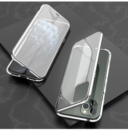 Coque magnétique avec verre trempé pour iPhone 11 Pro (Argent) à €16.95