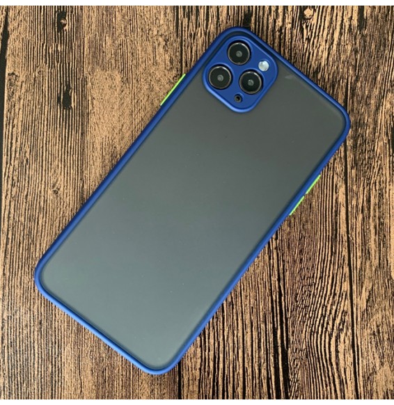 Shockproof Hard Case for iPhone 11 Pro (Blue)