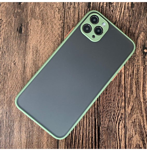 Shockproof Hard Case for iPhone 11 Pro (Matcha Green)