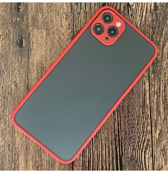 Shockproof Hard Case for iPhone 11 Pro (Red)