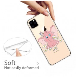 Siliconen hoesje voor iPhone 11 Pro (Roze snuitkever) voor €9.95