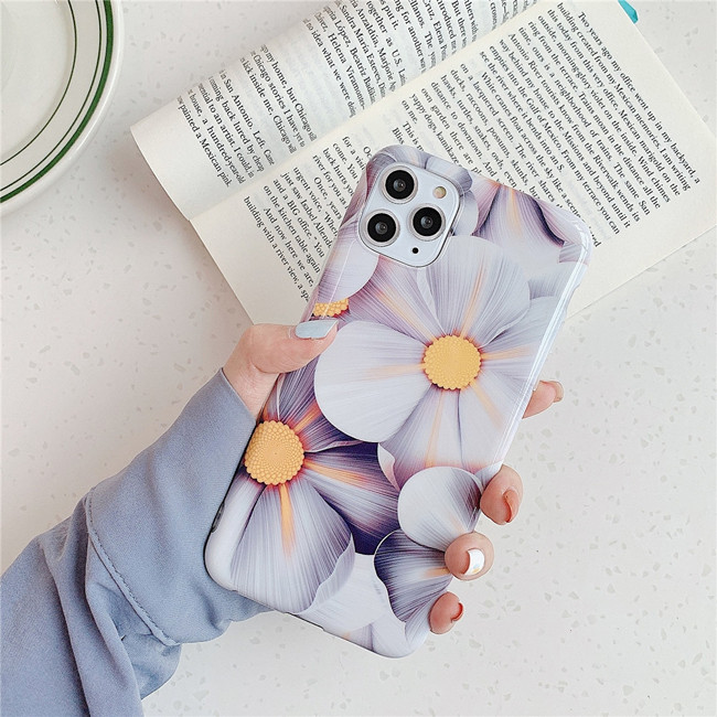 Blumen Silikon Case für iPhone 11 Pro (Qiuying)