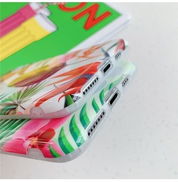 Coque en silicone Fleur pour iPhone 11 Pro (Blanc Plumeria) à €13.95