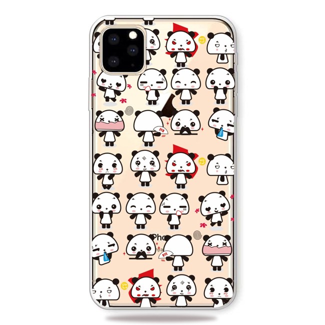 Siliconen hoesje voor iPhone 11 Pro (Mini Panda) voor €11.95