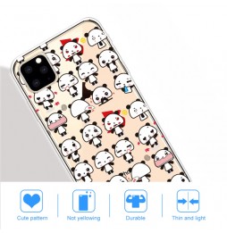 Silicone Case for iPhone 11 Pro (Mini Panda) at €11.95