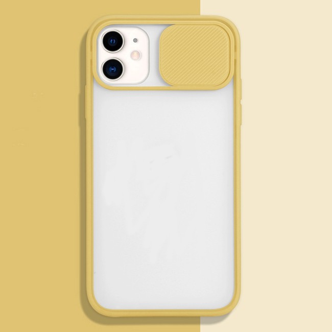 Case mit Kameraabdeckung für iPhone 11 Pro (Gelb) für €11.95