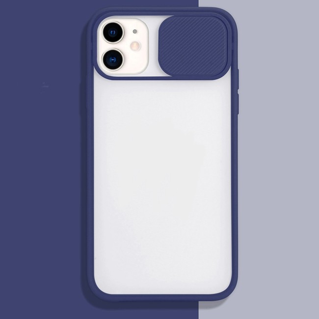 Beschermhoesje met camera cover voor iPhone 11 Pro (Saffierblauw) voor €11.95