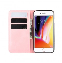 Coque en cuir magnétique pour iPhone SE 2020/8/7 (Rose) à €15.95