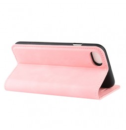 Magnetische Leren hoesje voor iPhone SE 2020/8/7 (Roze) voor €15.95