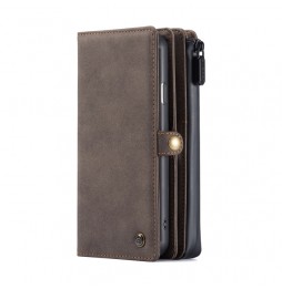 Leather Detachable Wallet Case for iPhone SE 2020/8/7 CaseMe (Brown) at €31.95
