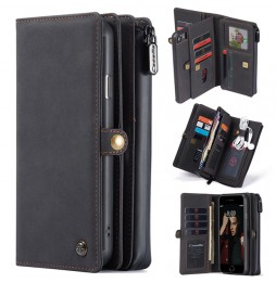 Coque portefeuille détachable en cuir pour iPhone SE 2020/8/7 CaseMe (Noir) à €31.95