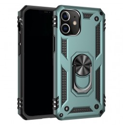 Armor Shockproof Ring Case for iPhone 12 (Dark Green) at €13.95