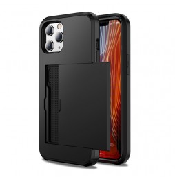Shockproof Rugged Armor Case with Card Slots for iPhone 12 (Rose Gold) at €13.95