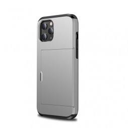 Shockproof Rugged Armor Case with Card Slots for iPhone 12 (Grey) at €13.95