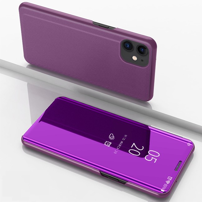 Mirror Leather Case for iPhone 12 (Purple) at €14.95