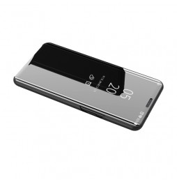 Spiegel Leder Hülle für iPhone 12 (Schwarz) für €14.95
