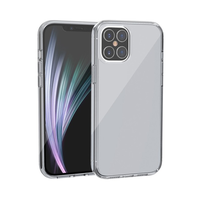 Stoßfeste Silikon Case für iPhone 12 (Grau) für €13.95