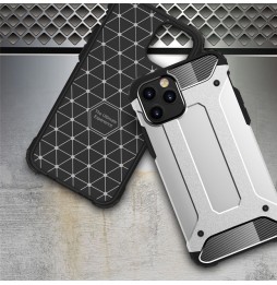 Armor Metal + Silicone Hybrid hoesje voor iPhone 12 Pro (Rood) voor €12.95