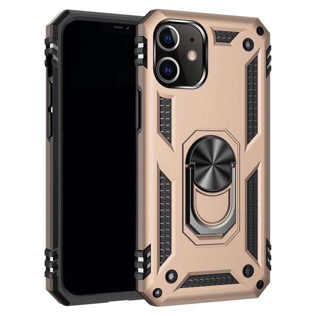 Armor Shockproof Ring Case for iPhone 12 Pro (Gold) at €13.95