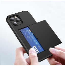 Coque antichoc robuste avec porte-cartes pour iPhone 12 Pro (Rouge) à €13.95
