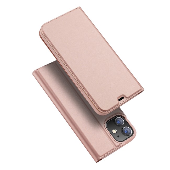 Magnetic Leather Case with Card Slots for iPhone 12 Pro DUX DUCIS (Rose Gold) at €16.95