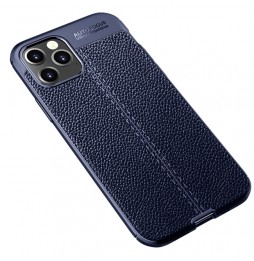 Stoßfeste Leder Hülle für iPhone 12 Pro Max (Marineblau) für €12.95
