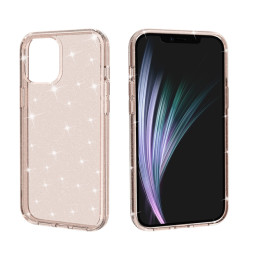 Glitzer stoßfeste Hülle für iPhone 12 Pro Max (Gold)