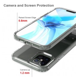 Stoßfeste Hard Case für iPhone 12 Pro Max (Grau) für €13.95
