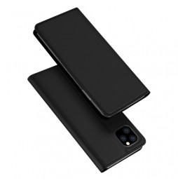 Magnetische leren hoesje met kaartsleuven voor iPhone 11 Pro Max DUX DUCIS (Zwart) voor €16.95