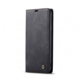Magnetic Leather Case with Card Slots for iPhone 11 Pro Max CaseMe (Black) at €15.95