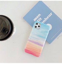 Marmor Silikon Case für iPhone 11 Pro Max (Regenbogen) für €13.95