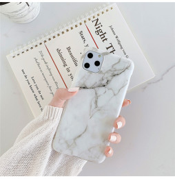 Marmor Silikon Case für iPhone 11 Pro Max (Schneewittchen)