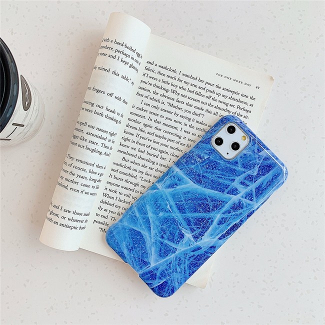 Marble Silicone Case for iPhone 11 Pro Max (Sapphire Blue) at €13.95