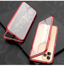 Magnetic Case with Tempered Glass for iPhone 11 Pro Max (Red) at €16.95