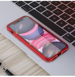 Magnetic Case with Tempered Glass for iPhone 11 Pro Max (Red) at €16.95